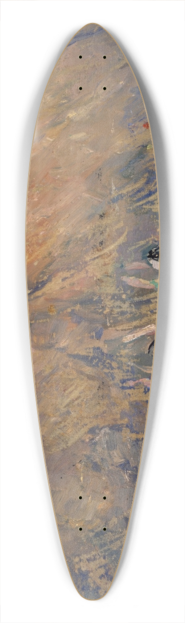 Ernst Schiess - Eurhythmie 39.3 inch art pintail longboard deck