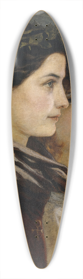 Ernst Stckelberg - The Blissful 39.3 inch art pintail longboard deck
