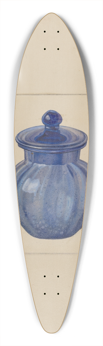 Erwin Schwabe - Rose Petal Jar 39.3 inch art pintail longboard deck