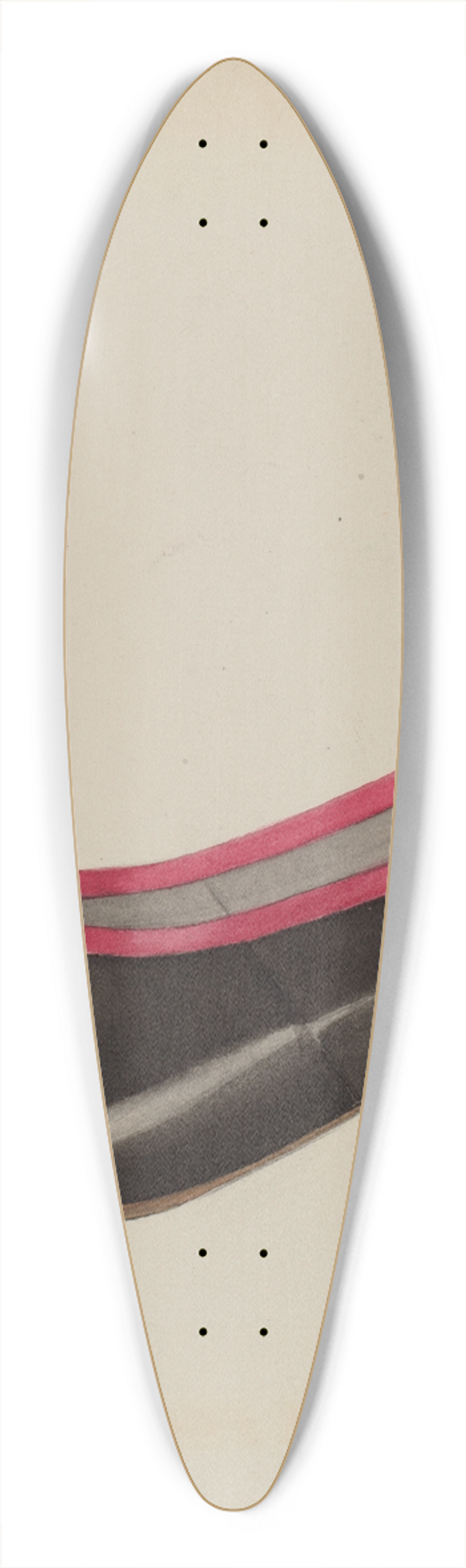 Esther Hansen - Womans Slippers 39.3 inch art pintail longboard deck