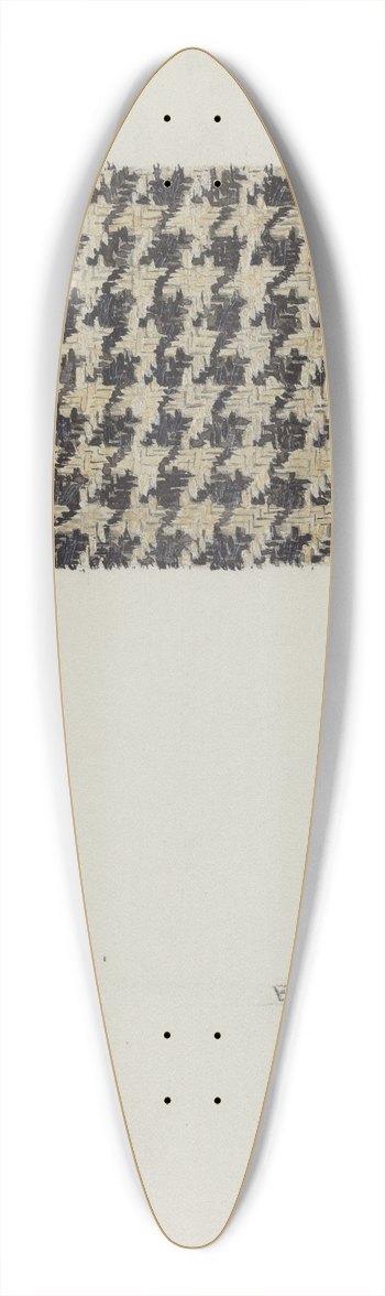 Esther Martindale - Wool Cloth 39.3 inch art pintail longboard deck