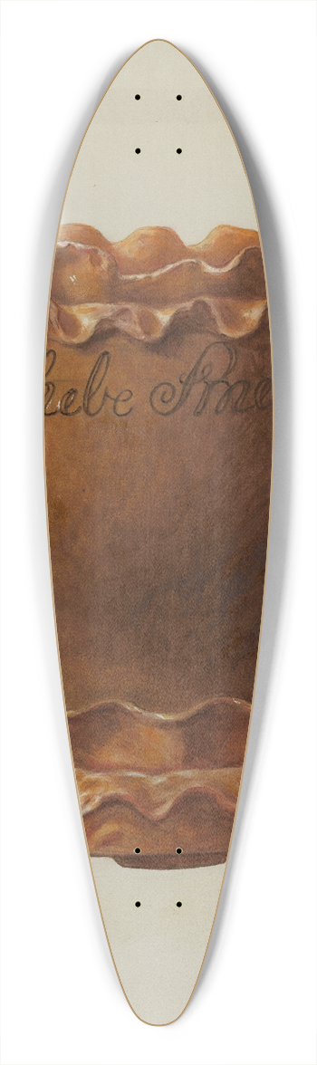 Ethelbert Brown - Pa. German Flower Pot and Saucer 39.3 inch art pintail longboard deck