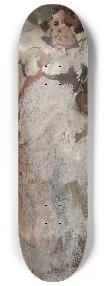 Carl Larsson - My Late Wife 8.25 inch art skate deck