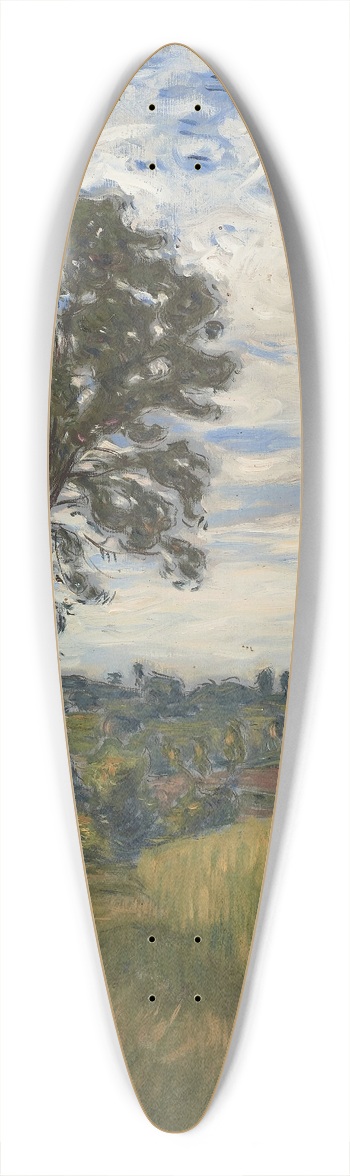 Etienne Moreau-Nlaton - Paysage au grand arbre 39.3 inch art pintail longboard deck