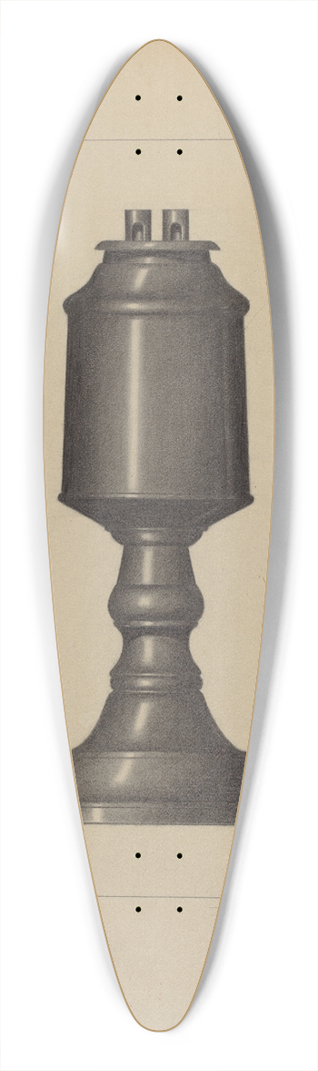 Eugene Barrell - Lamp 39.3 inch art pintail longboard deck