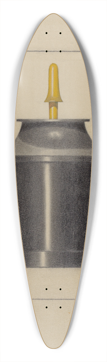 Eugene Barrell - Lamp 39.3 inch art pintail longboard deck