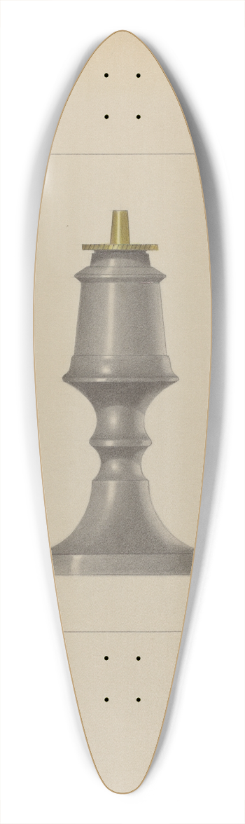 Eugene Barrell - Lamp 39.3 inch art pintail longboard deck