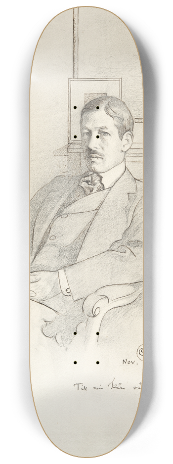 Carl Larsson - Thorsten Laurin 8.25 inch art skate deck