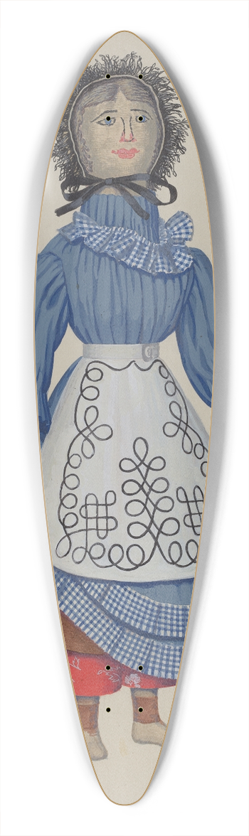 Eugene Croe - Doll  Aggie 39.3 inch art pintail longboard deck