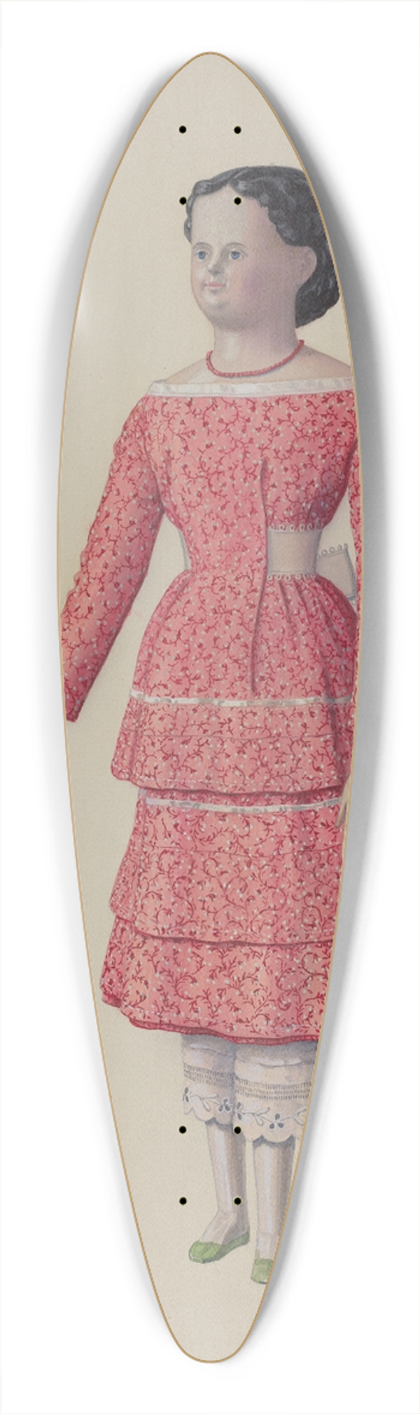 Eugene Croe - Doll  Symphronia 39.3 inch art pintail longboard deck