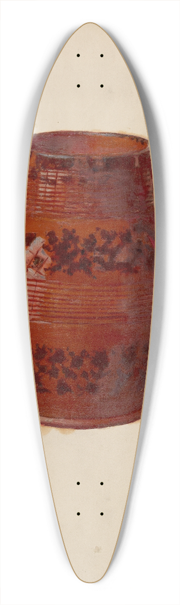 Eugene Shellady - Pitcher 39.3 inch art pintail longboard deck