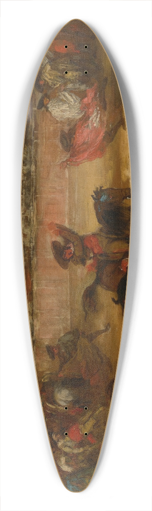 Eugenio Lucas Velzquez - Sangre en la Fiesta 39.3 inch art pintail longboard deck