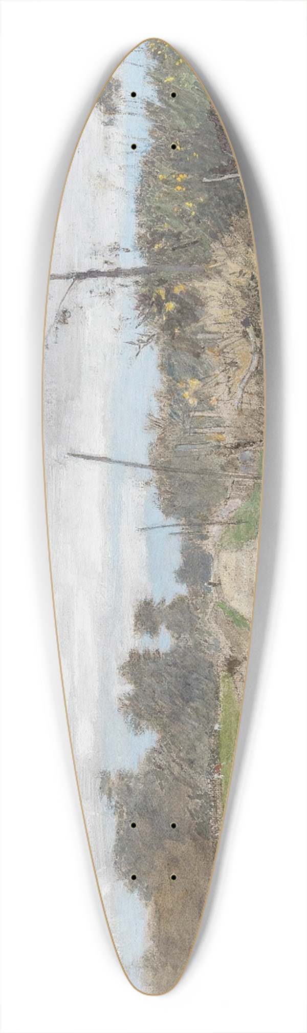 Eugen Jettel - Auf der Landstrae 39.3 inch art pintail longboard deck