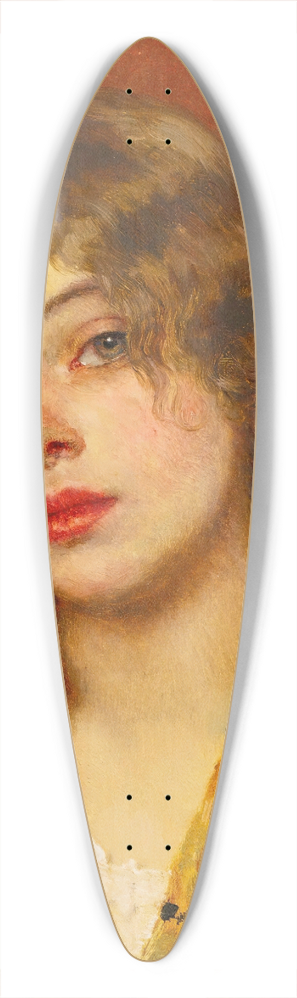 Eugen von Blaas - Gypsy Girl 39.3 inch art pintail longboard deck