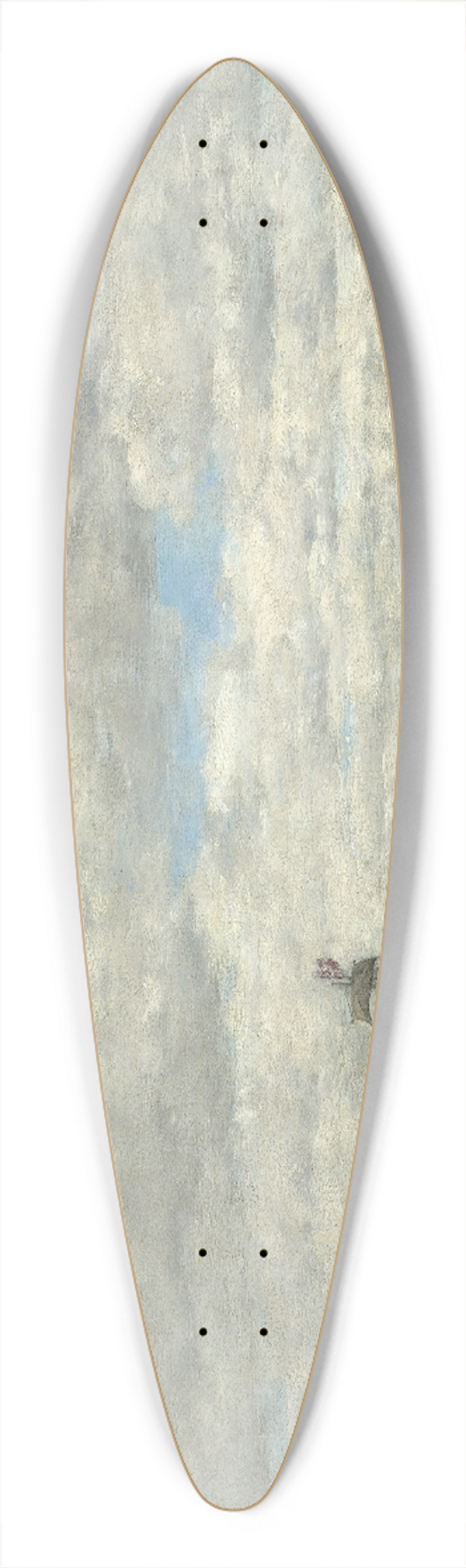 Eugne Boudin - Coast of Brittany 39.3 inch art pintail longboard deck
