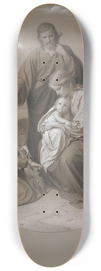 Carl Mller - Holy Family 8.25 inch art skate deck