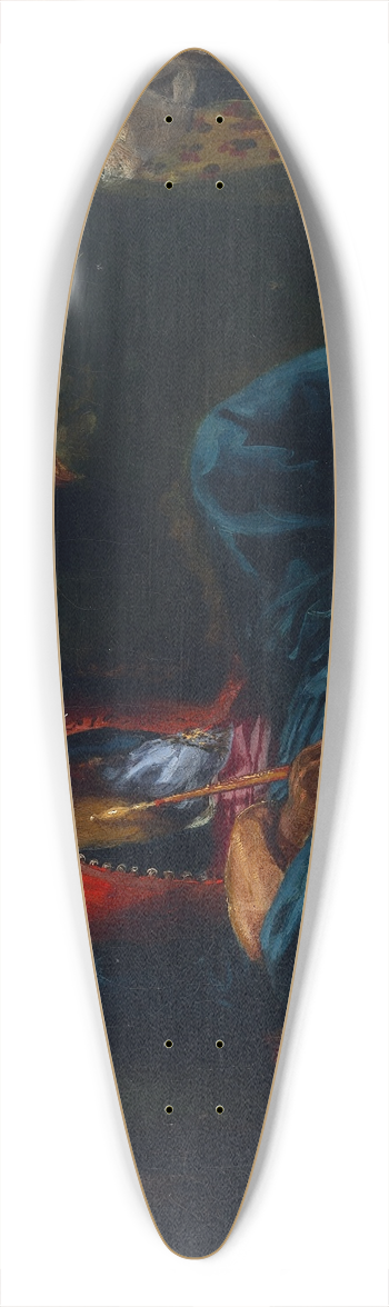 Eugne Delacroix - The Smoker 39.3 inch art pintail longboard deck