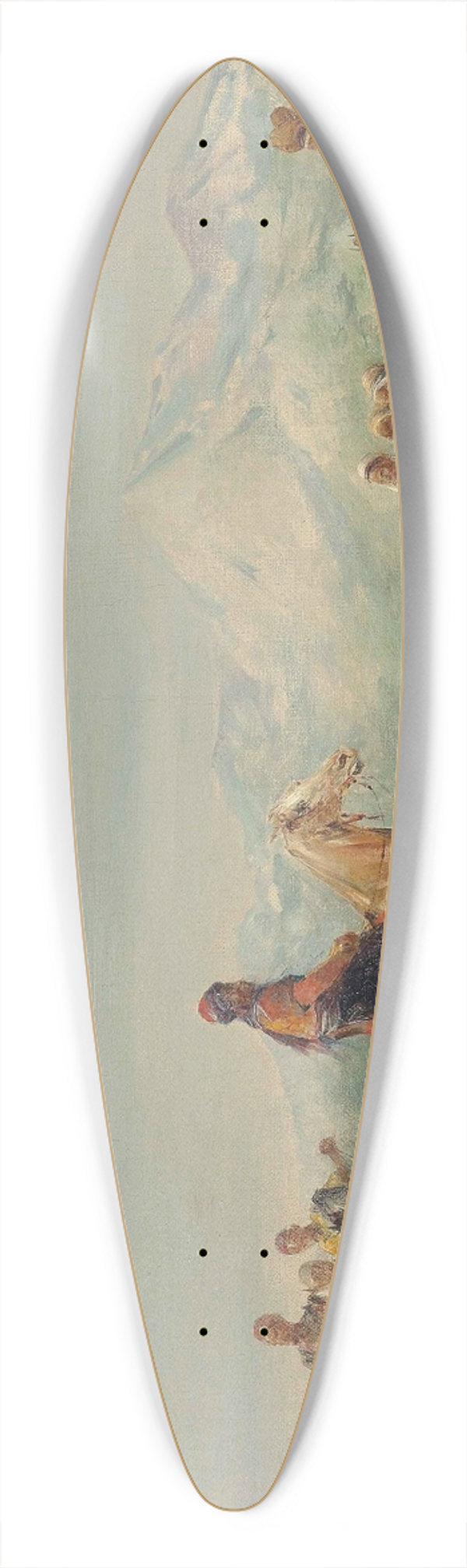 Eugne Fromentin - Campement arabe dans les montagnes de lAtlas 39.3 inch art pintail longboard deck