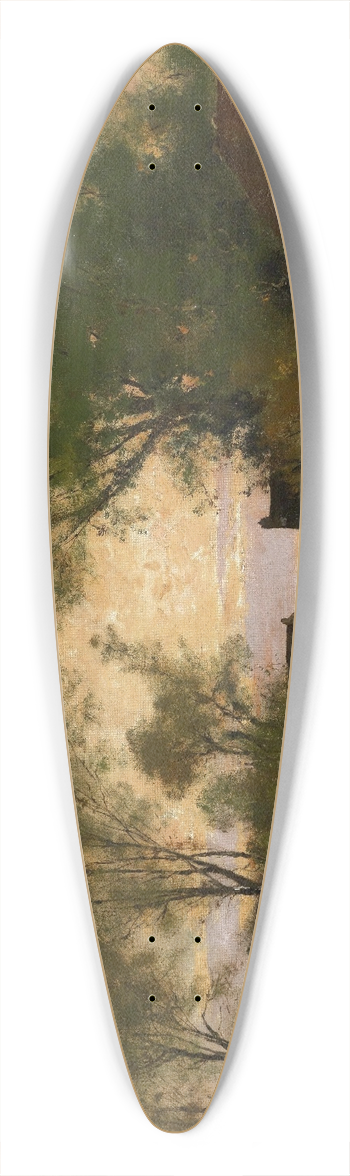 Eugne Galien-Laloue - Abendstimmung 39.3 inch art pintail longboard deck