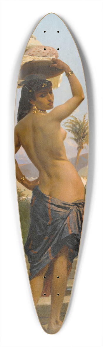 Eugne Giraud - Jeune Lavandire 39.3 inch art pintail longboard deck