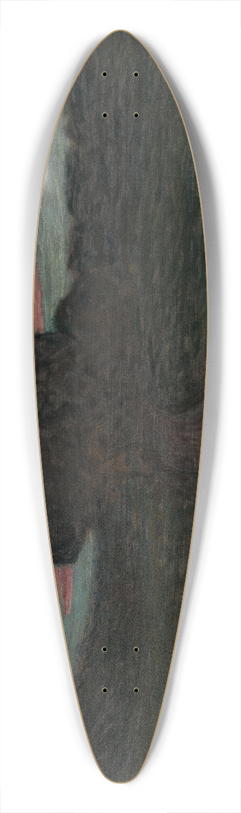 Eugne Jansson - Evening Mood-Liding 39.3 inch art pintail longboard deck