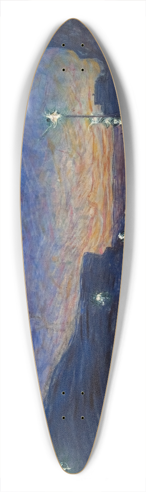 Eugne Jansson - Hornsgatan 39.3 inch art pintail longboard deck