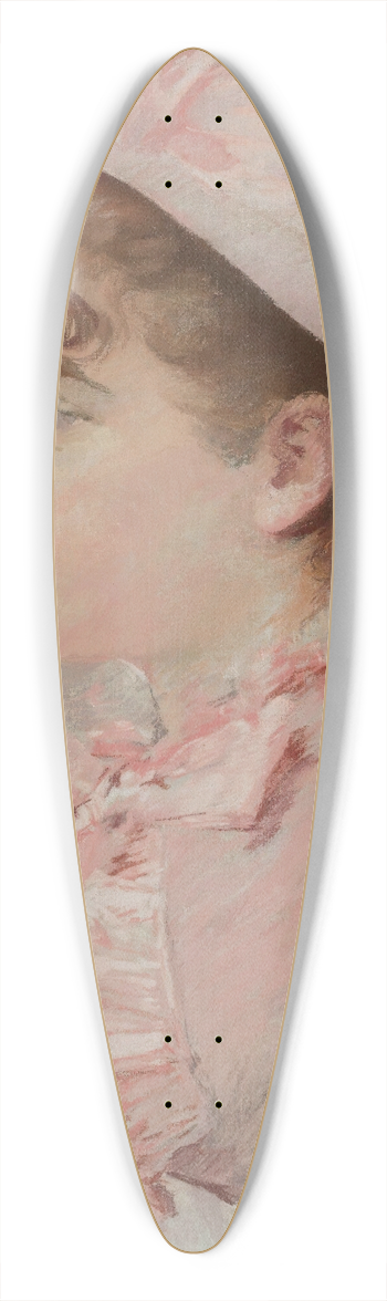 Eva Gonzals - La Demoiselle Dhonneur 39.3 inch art pintail longboard deck