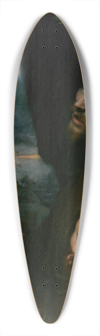 Federico Barocci - Saint Francis 39.3 inch art pintail longboard deck
