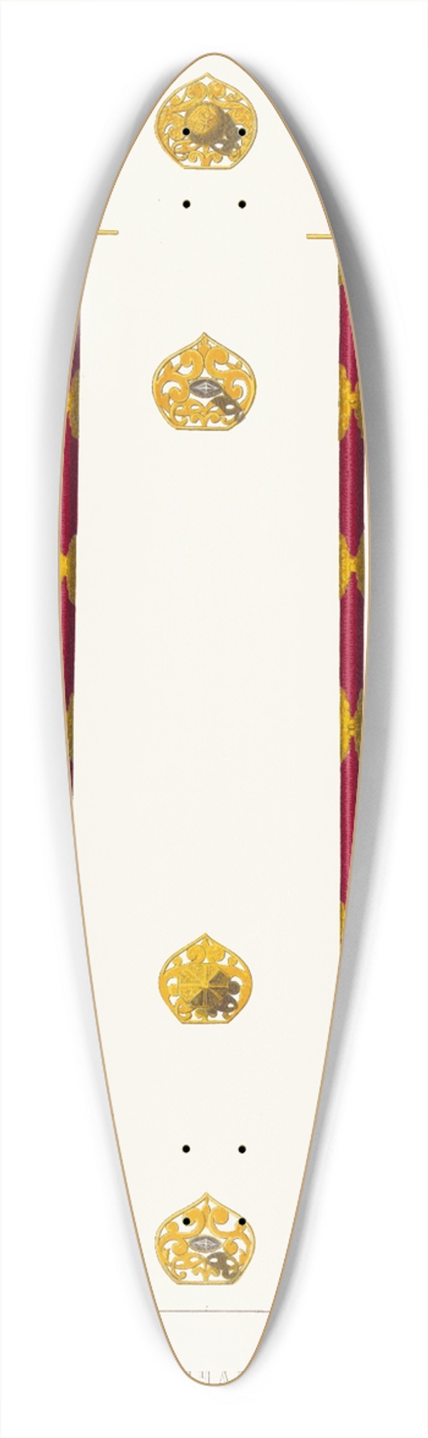 Fedor Grigoryevich Solntsev - Konchary 39.3 inch art pintail longboard deck