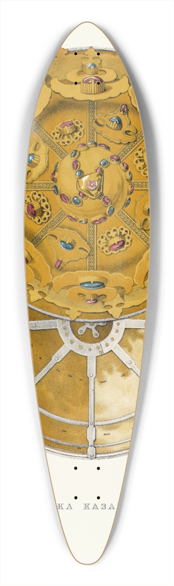 Fedor Grigoryevich Solntsev - Shapka Kazanskaia. (izobrazhenie 2.) 39.3 inch art pintail longboard deck