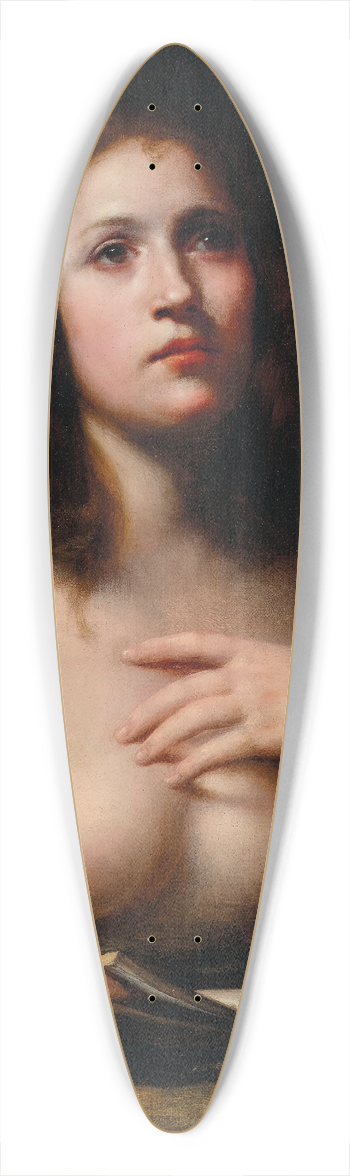 Felice Ficherelli - The Penitent Magdalene 39.3 inch art pintail longboard deck