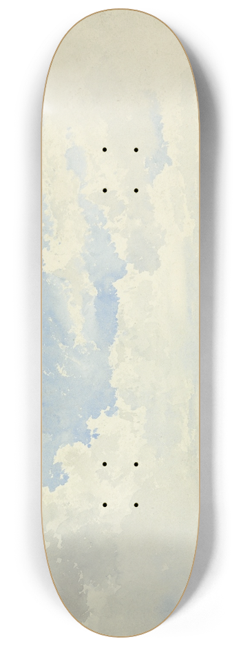 Aaron Edwin Penley - Cloud Study 8.25 inch art skate deck
