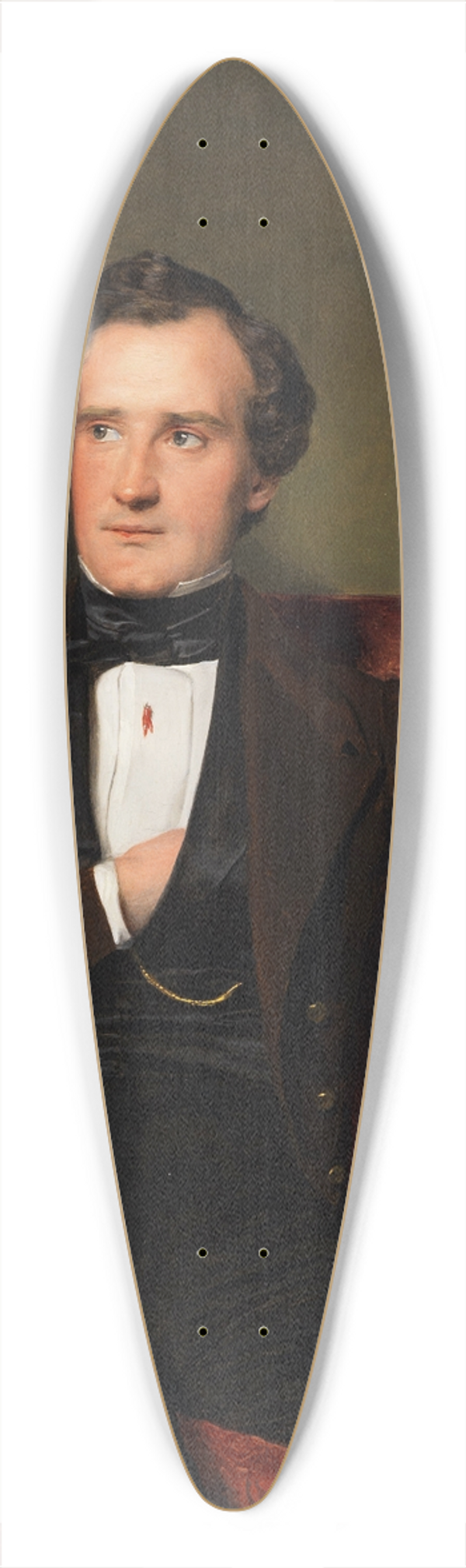 Ferdinand Georg Waldmller - Carl Wilhelm Lucas (1803-1857), Hofschauspieler am k.u.k. Burgtheater 39.3 inch art pintail longboard deck