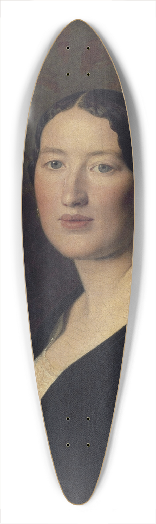 Ferdinand Georg Waldmller - Portrait de Madame Josef Bayer 39.3 inch art pintail longboard deck