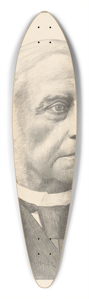 Ferdinand Hart Nibbrig - Portret van Cornelis Hartsen 39.3 inch art pintail longboard deck