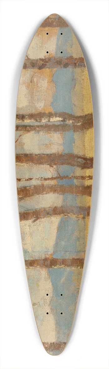 Ferdinand Katona - Birches in Autumn 39.3 inch art pintail longboard deck