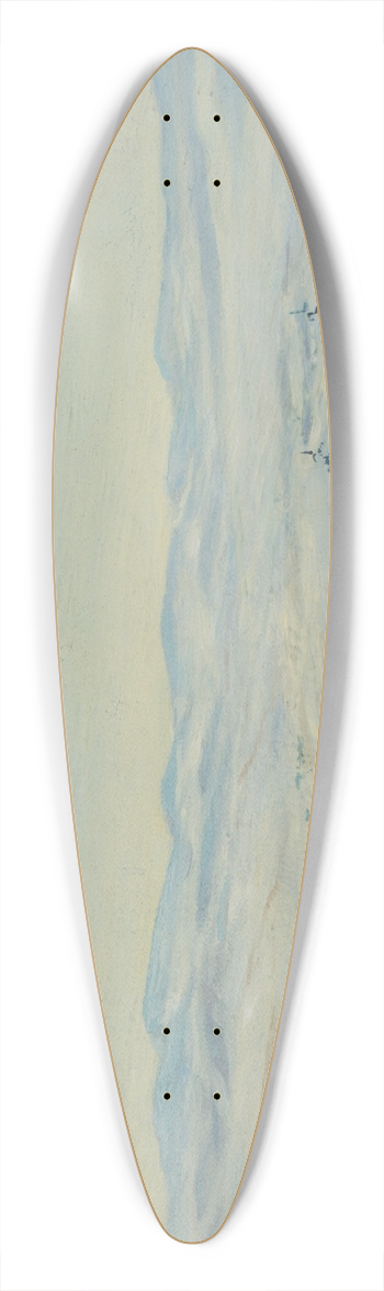 Ferdinand Katona - High Tatras 39.3 inch art pintail longboard deck