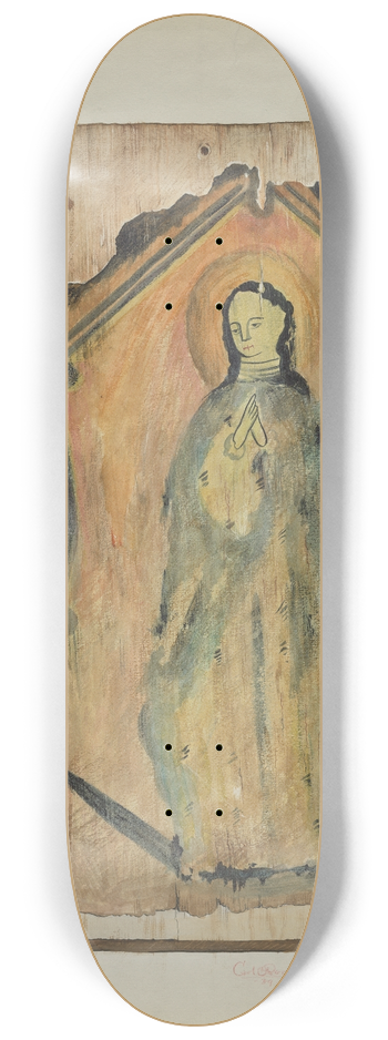 Carl O'Bergh - Santo (Lady of Guadaloupe) 8.25 inch art skate deck
