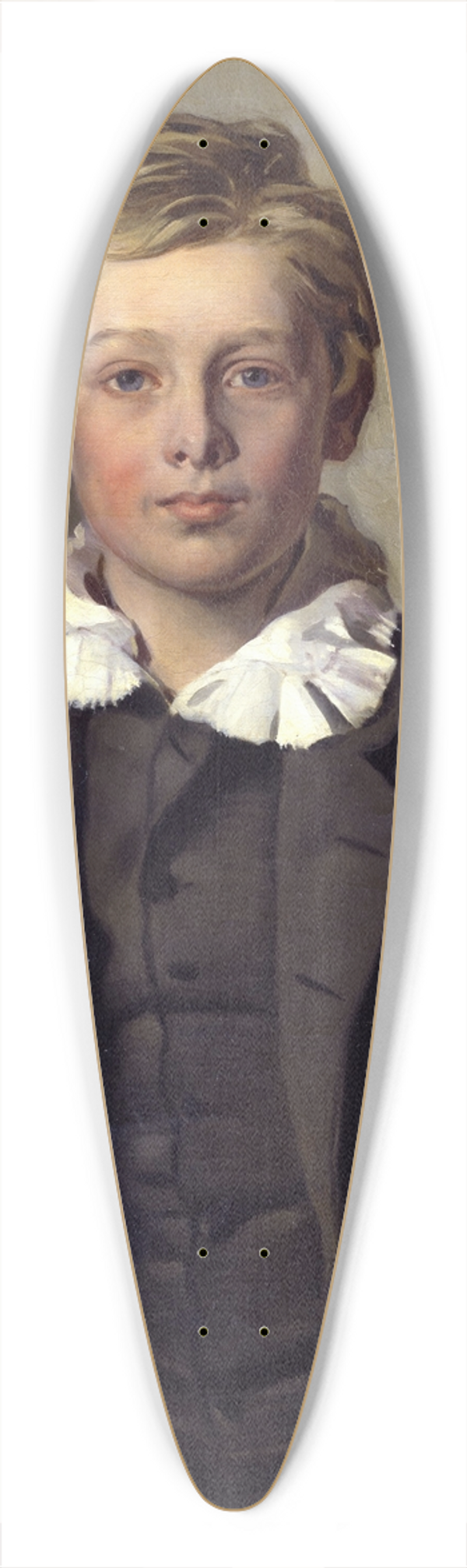 Ferdinand von Rayski - Portrait of Count Haubold von Einsiedel 39.3 inch art pintail longboard deck