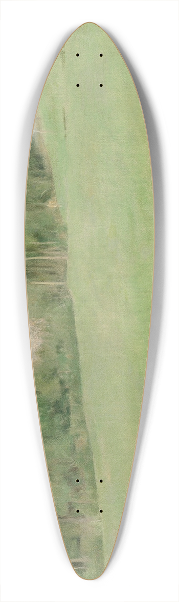 Fernand Khnopff - La venue de laube  Fosset 39.3 inch art pintail longboard deck