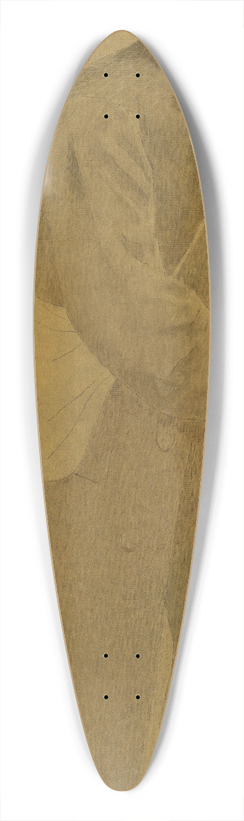 Fernand Pelez - La Bouche de pain; vieil homme coiff dun chapeau melon, une besace en bandoulire 39.3 inch art pintail longboard deck