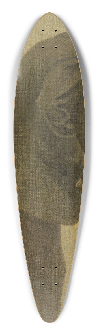 Fernand Pelez - La Bouche de pain; vieil homme sappuyant sur des cannes 39.3 inch art pintail longboard deck