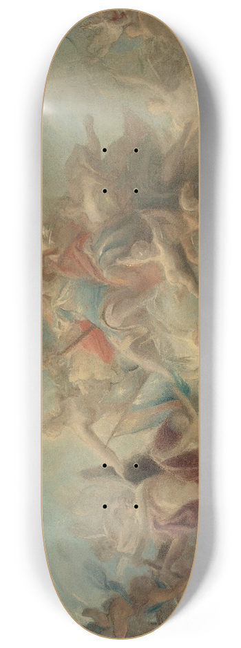 Carlo Carlone - The Apotheosis Of A Hero 8.25 inch art skate deck