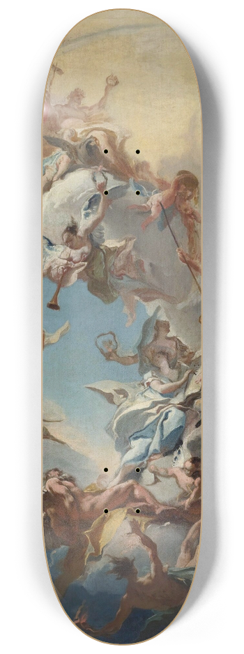 Carlo Carlone - The Triumph Of Reason 8.25 inch art skate deck