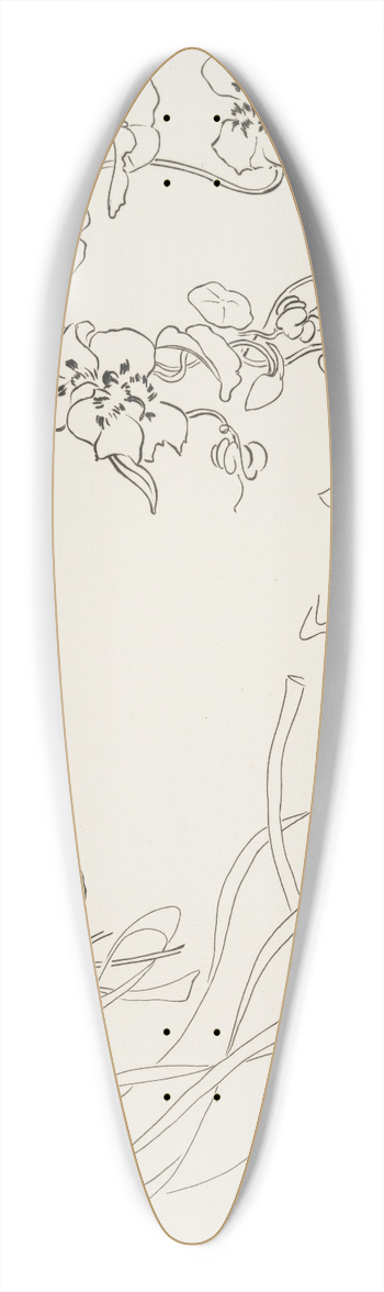 Flix Bracquemond - Intrieur du saladier [capucines]. 39.3 inch art pintail longboard deck