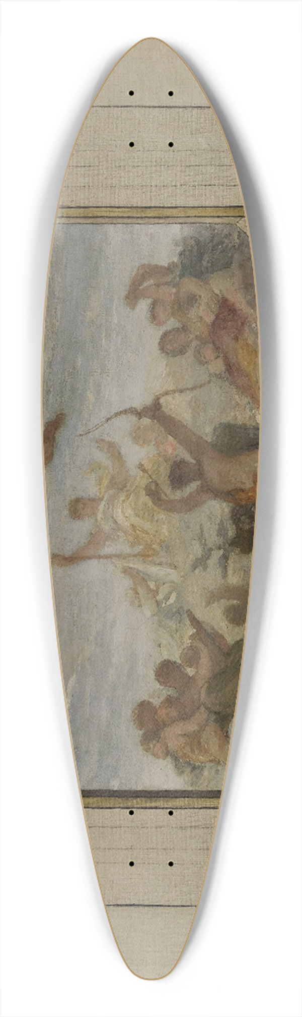Flix Jobbe-Duval - Allgorie de la Ville de Paris 39.3 inch art pintail longboard deck