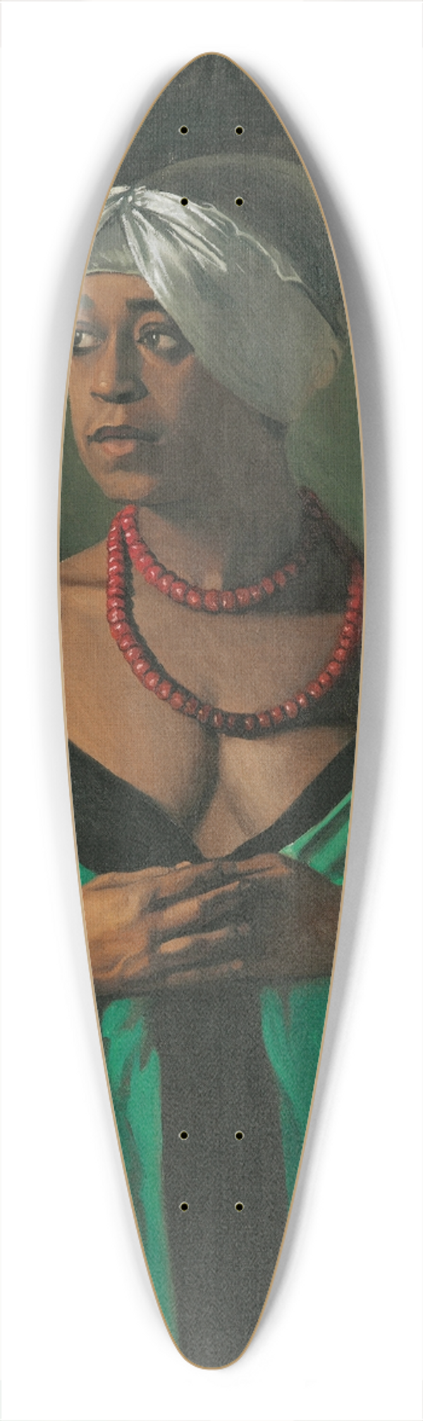 Flix Vallotton - Acha 39.3 inch art pintail longboard deck