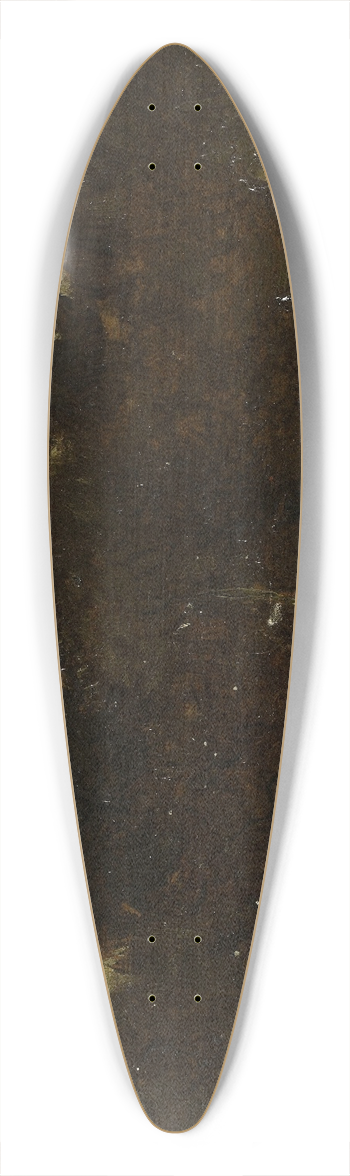 Flix Ziem - Coin de fort 39.3 inch art pintail longboard deck