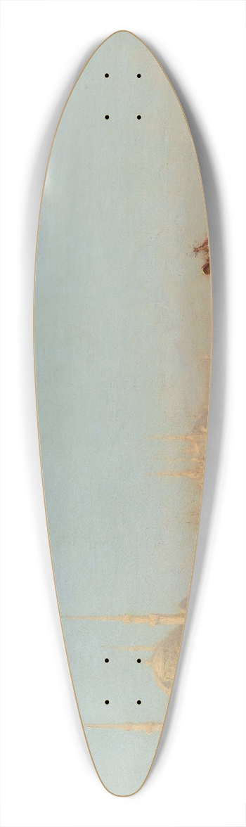 Flix Ziem - Constantinople, Le Caque De La Sultane 39.3 inch art pintail longboard deck