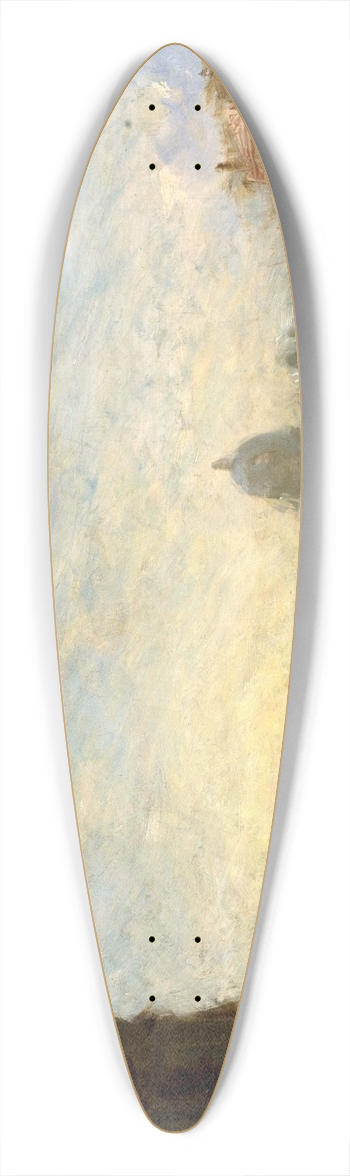 Flix Ziem - La Salute, Effet De Matin 39.3 inch art pintail longboard deck